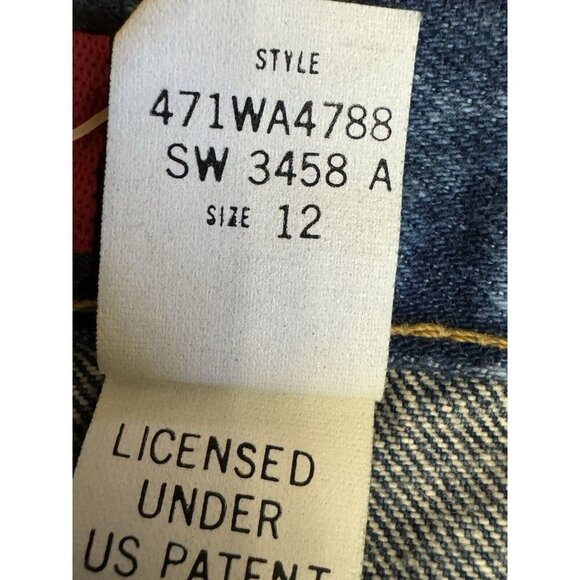 NWT Sasson Vintage Womens High Waisted Acid Wash Denim Jeans 28x29 Mom Stone 12 - Picture 6 of 15